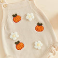 Sleeveless Halloween Knit Baby Romper Rompers The Trendy Toddlers 