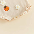 Sleeveless Halloween Knit Baby Romper Rompers The Trendy Toddlers 