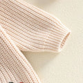 Pumpkin Picking Crew Knit Baby Sweater
