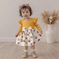 Long Sleeve Ruffled Bee Baby Dress