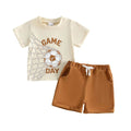 Short Sleeve Soccer Game Day Toddler Set Sets The Trendy Toddlers 