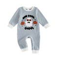 One Cool Ghoul Striped Baby Jumpsuit Jumpsuit The Trendy Toddlers 