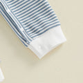 One Cool Ghoul Striped Baby Jumpsuit Jumpsuit The Trendy Toddlers 