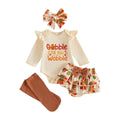 Gobble Till You Wobble Skirt Baby Set Sets The Trendy Toddlers 