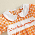 Cutest Little Pumpkin Collar Toddler Dress Dresses The Trendy Toddlers 