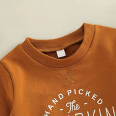 Pumpkin Toddler Sweatshirt