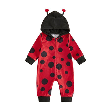 Long Sleeve Ladybug Halloween Baby Costume