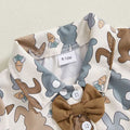 Short Sleeve Easter Bunny Gentleman Toddler Set