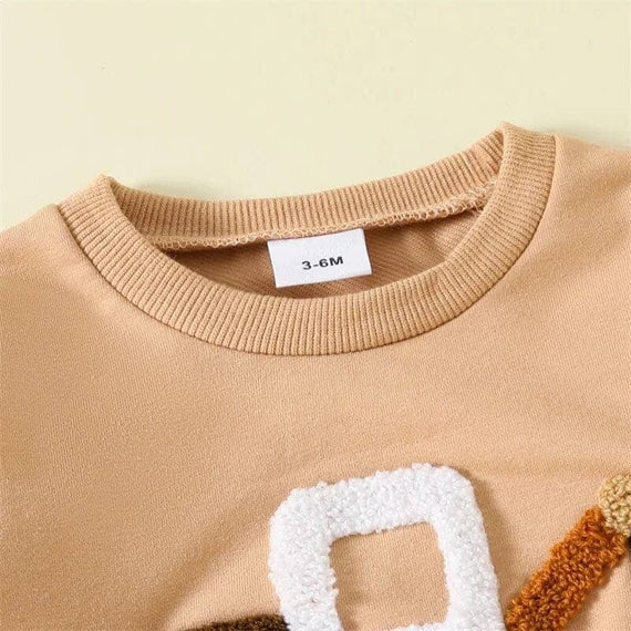 Long Sleeve Excavator Baby Set