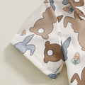 Short Sleeve Easter Bunny Gentleman Toddler Set