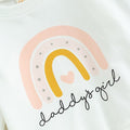 Daddy's Girl Rainbow Baby Set Sets The Trendy Toddlers 