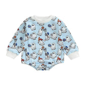 Long Sleeve Halloween Sport Baby Bodysuit