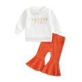 Pumpkin Pie Flared Pants Baby Set   