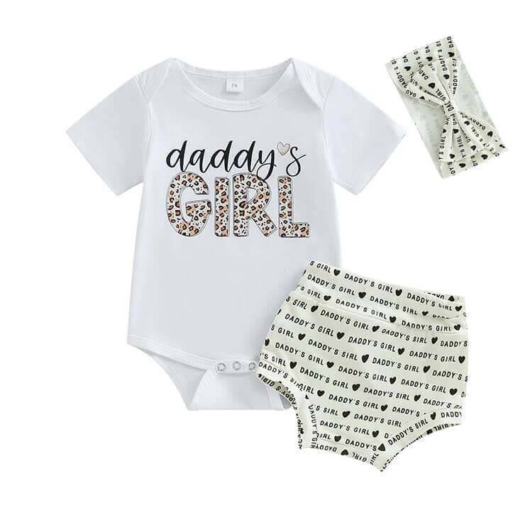 Daddy's Girl Baby Set Sets The Trendy Toddlers 