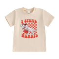 I Steal Hearts Dino Toddler Tee