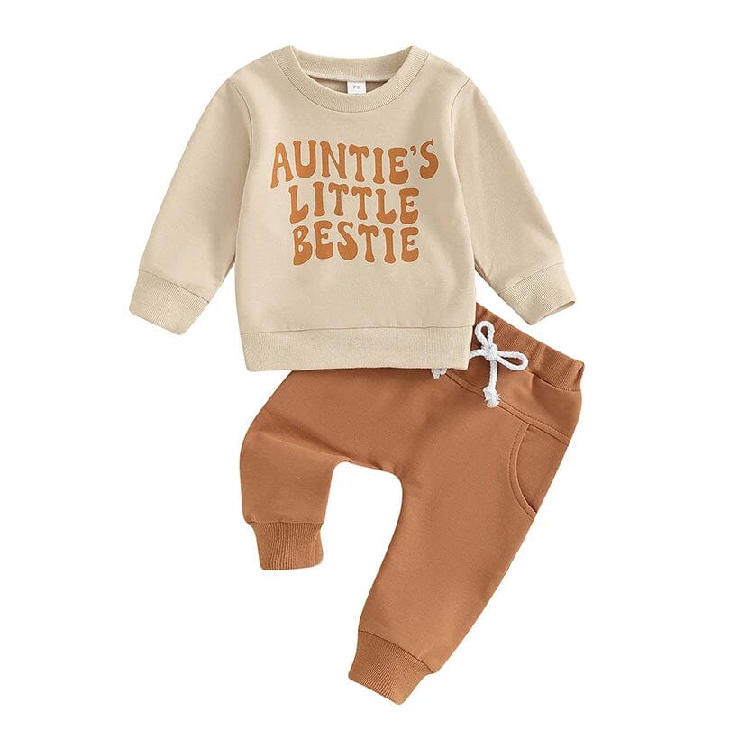 Auntie's Little Bestie Baby Set   
