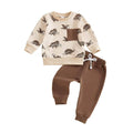 Long Sleeve Jurassic Bones Baby Set