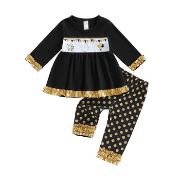Long Sleeve New Year Toddler Set