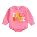 Long Sleeve Fall Babe Baby Bodysuit Pink 0-3 M 