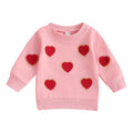 Valentine's Day Pink Baby Sweatshirt   