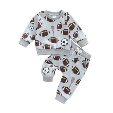 Long Sleeve Sports Baby Set