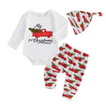 My First Christmas Long Sleeve Baby Set   