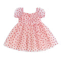 Valentine's Day Pink Hearts Toddler Dress   