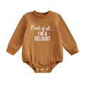 Long Sleeve Delight Baby Bodysuit