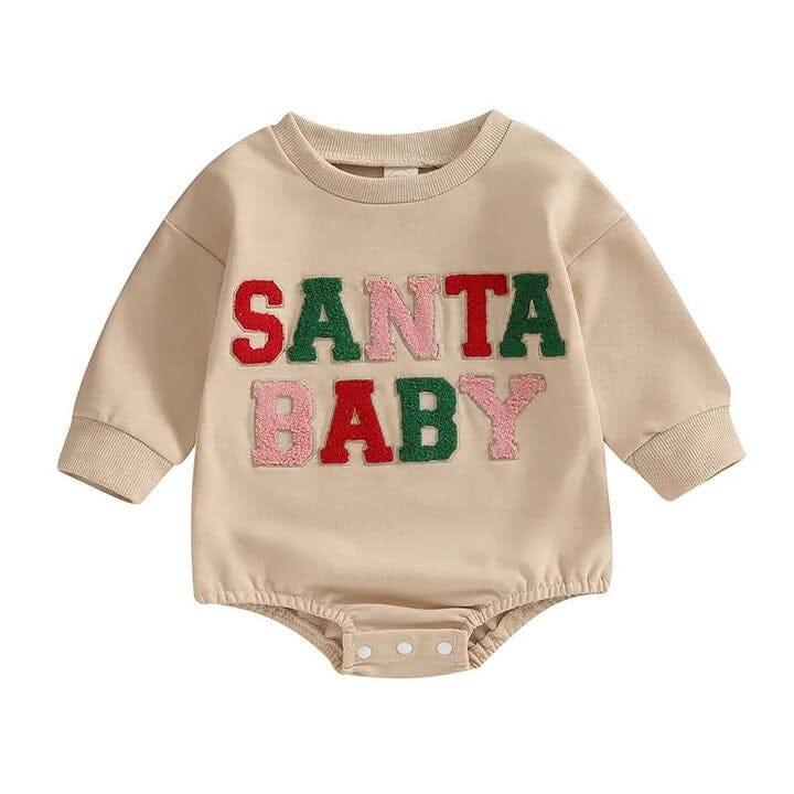 Christmas Santa Baby Bodysuit   