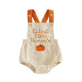 Cutest Little Pumpkin Corduroy Baby Romper