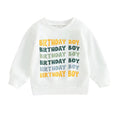 Birthday Boy Toddler Sweatshirt   