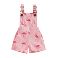 Pink Flamingo Toddler Romper   