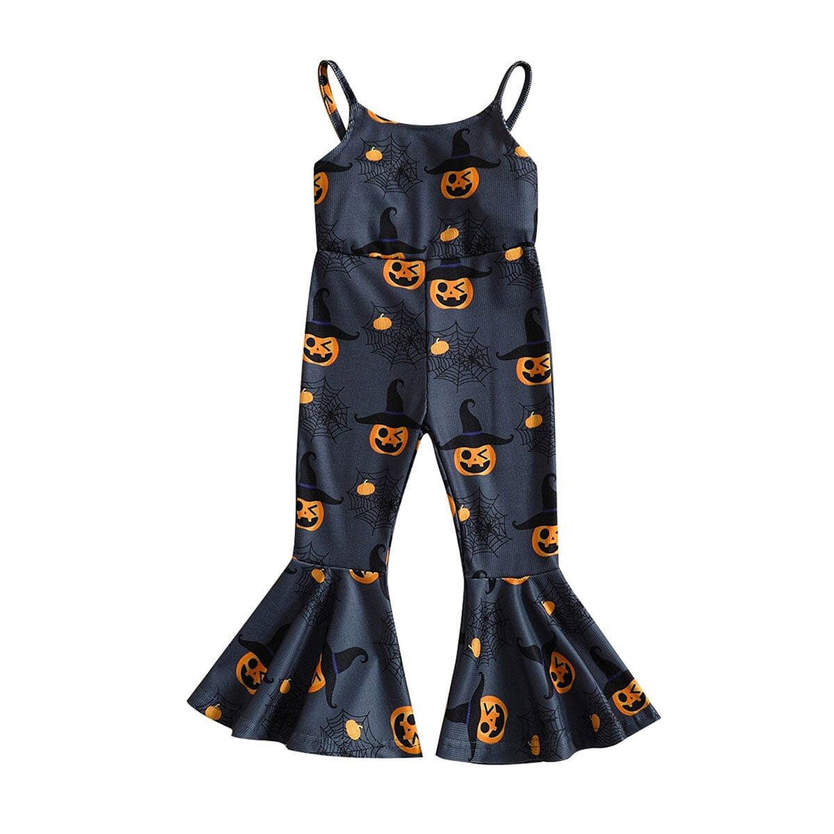 Halloween Bell Bottom Toddler Jumpsuit Jumpsuit The Trendy Toddlers 12-18 M 