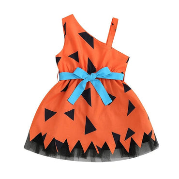 Halloween Flintstones Toddler Dress   