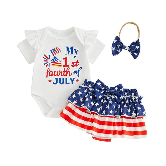 My First Fourth of July Baby Set