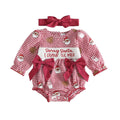Sorry Santa Christmas Baby Romper Rompers The Trendy Toddlers 