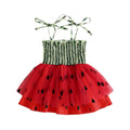 Tie Straps Watermelon Toddler Dress Dresses The Trendy Toddlers 