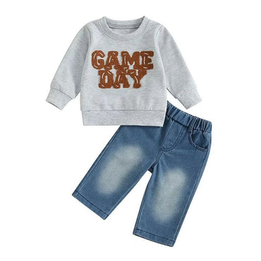 Game Day Jeans Toddler Set   