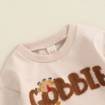 Long Sleeve Gobble Baby Bodysuit   