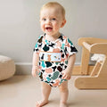 Short Sleeve Little Hunter Camo Baby Romper