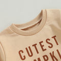 Cutest Pumpkin Baby Sweatshirt   