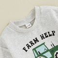 Farm Help On The Way Baby Bodysuit   