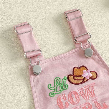 Lil Cow Girl Fringe Toddler Jumpsuit
