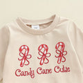 Long Sleeve Candy Cane Cutie Baby Set