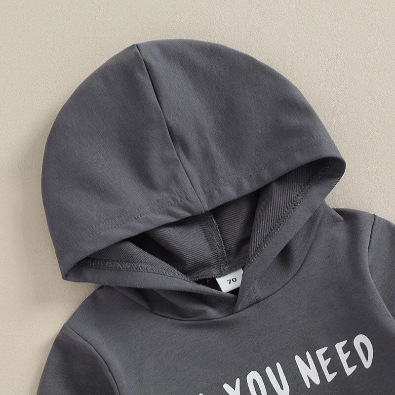 All You Need Is Love Hooded Baby Set   