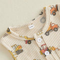Sleeveless Little Builder Baby Romper Rompers The Trendy Toddlers 