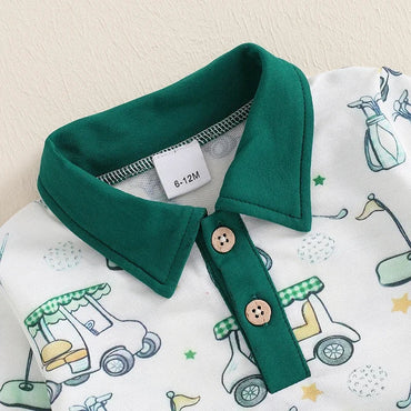 Long Sleeve Golf Toddler Set