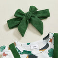 St. Patrick's Day Suspender Skirt Baby Set