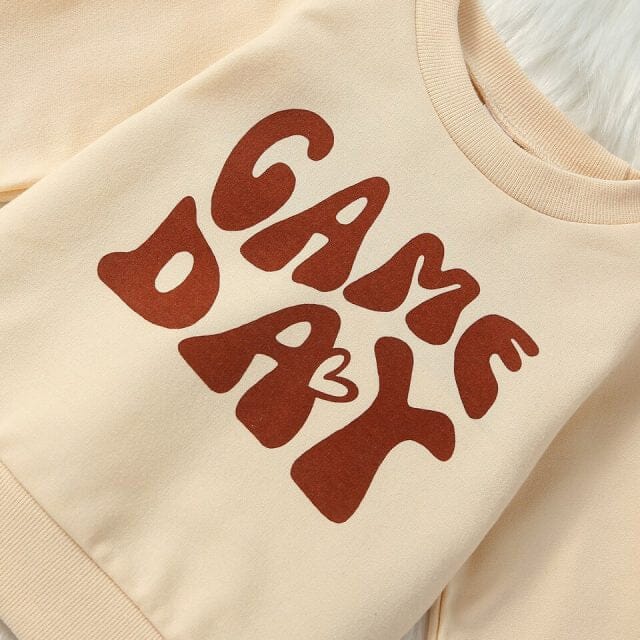Game Day Flared Pants Baby Set Sets The Trendy Toddlers 