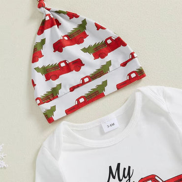 My First Christmas Long Sleeve Baby Set   